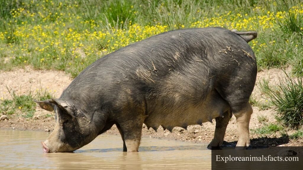 which animal drink more water